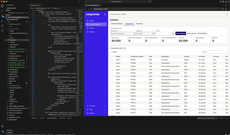 Asset research artefacts